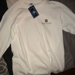 Simply Southern Long sleeve Christmas T shirt!